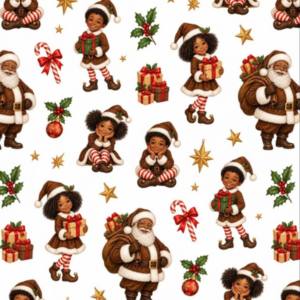 Santa and His Elves - Wrapping Paper
